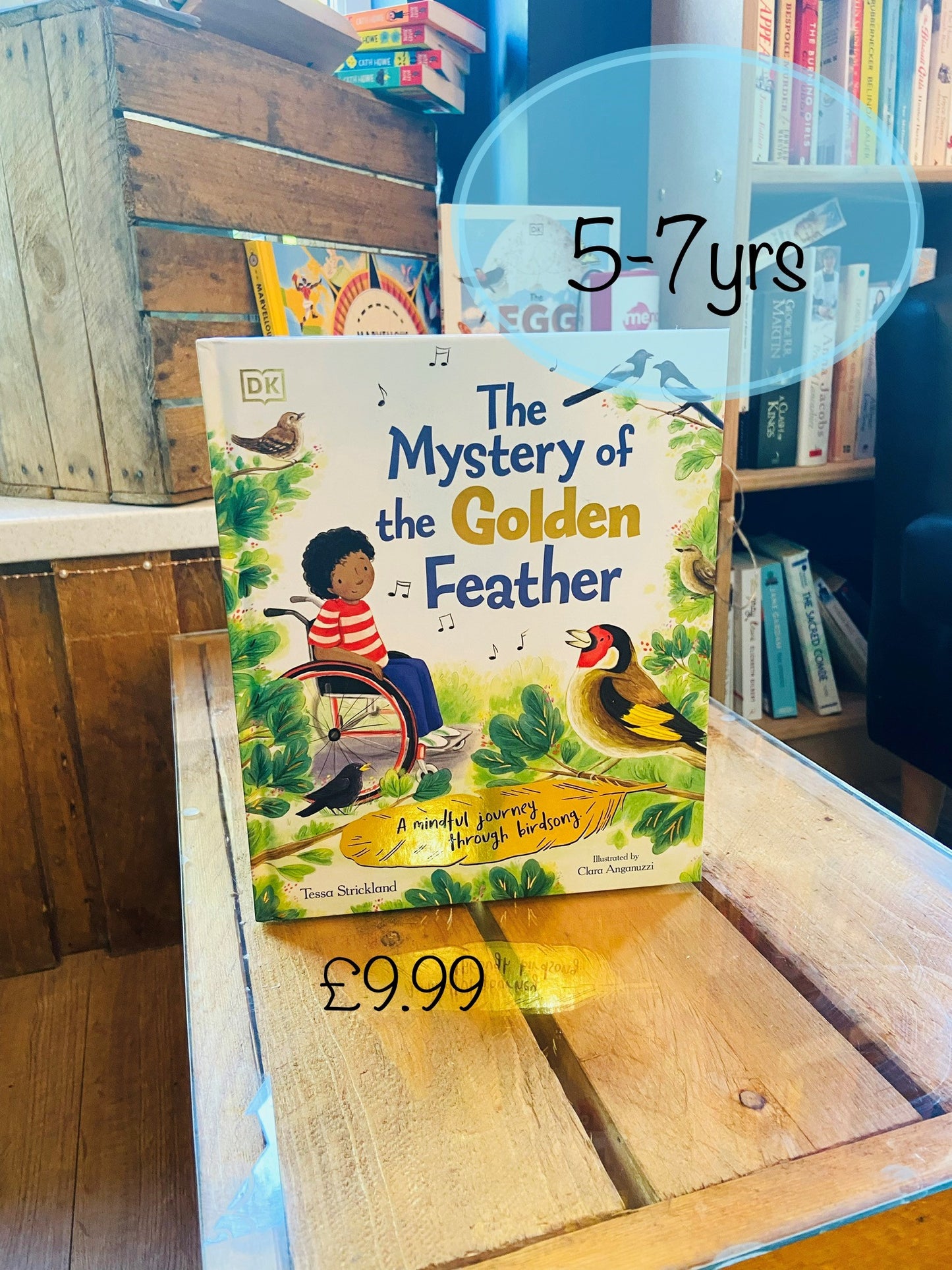 The Mystery of the Golden Feather by Tessa Strickland and Clara Anganuzzi