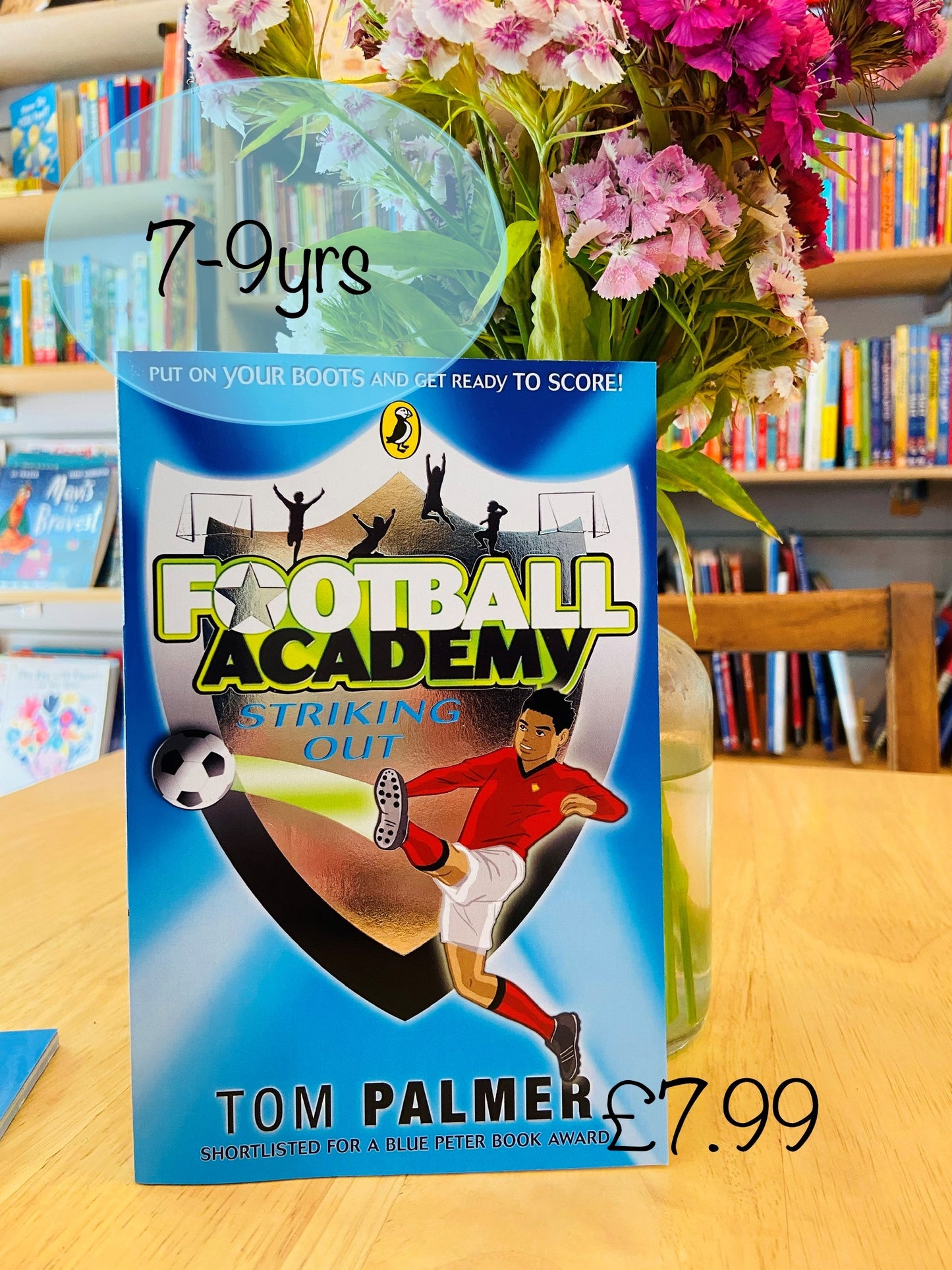 Football Academy; Striking Out by Tom Palmer