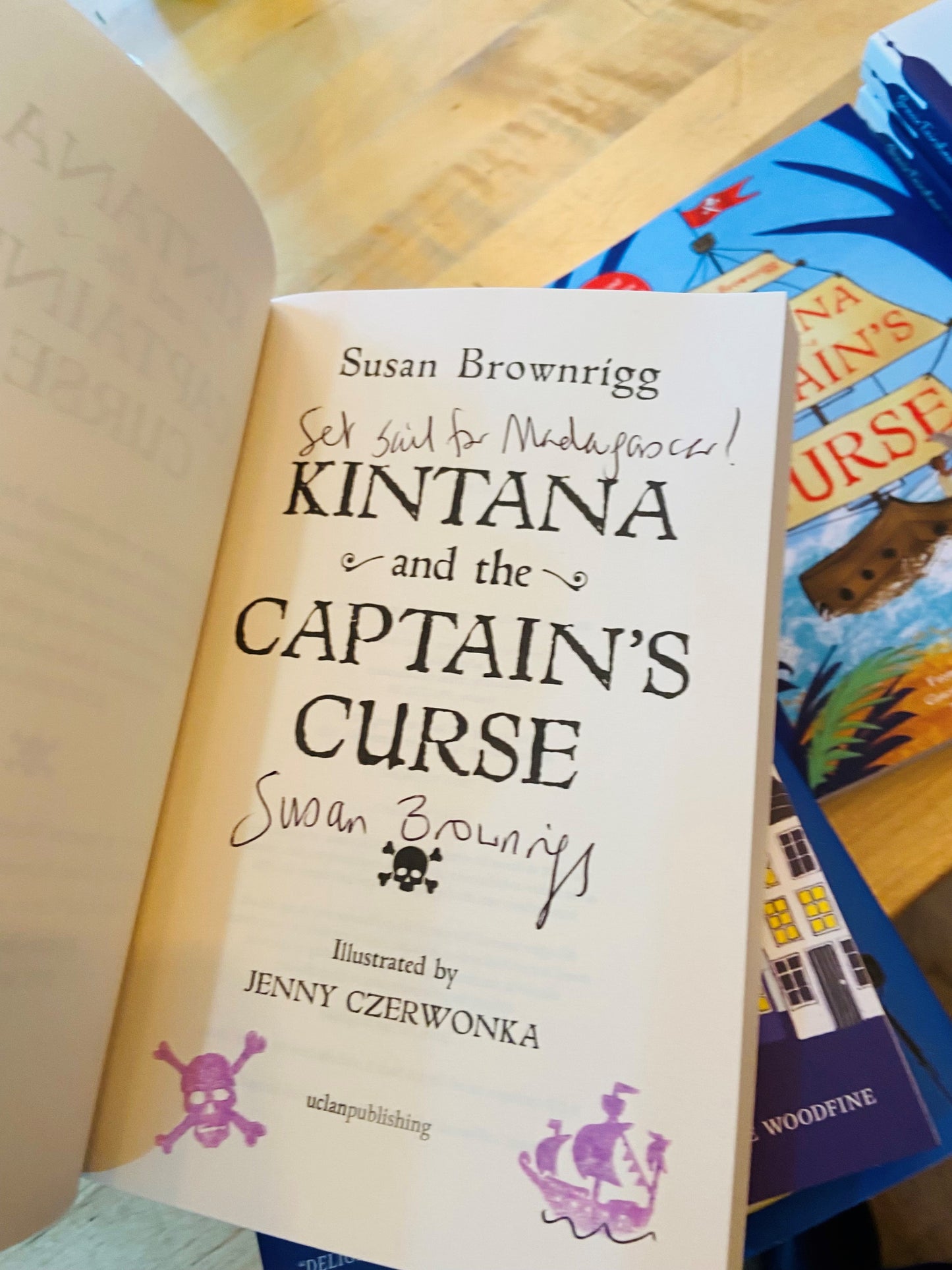 Kintana and the Captain's Curse by Susan Brownrigg