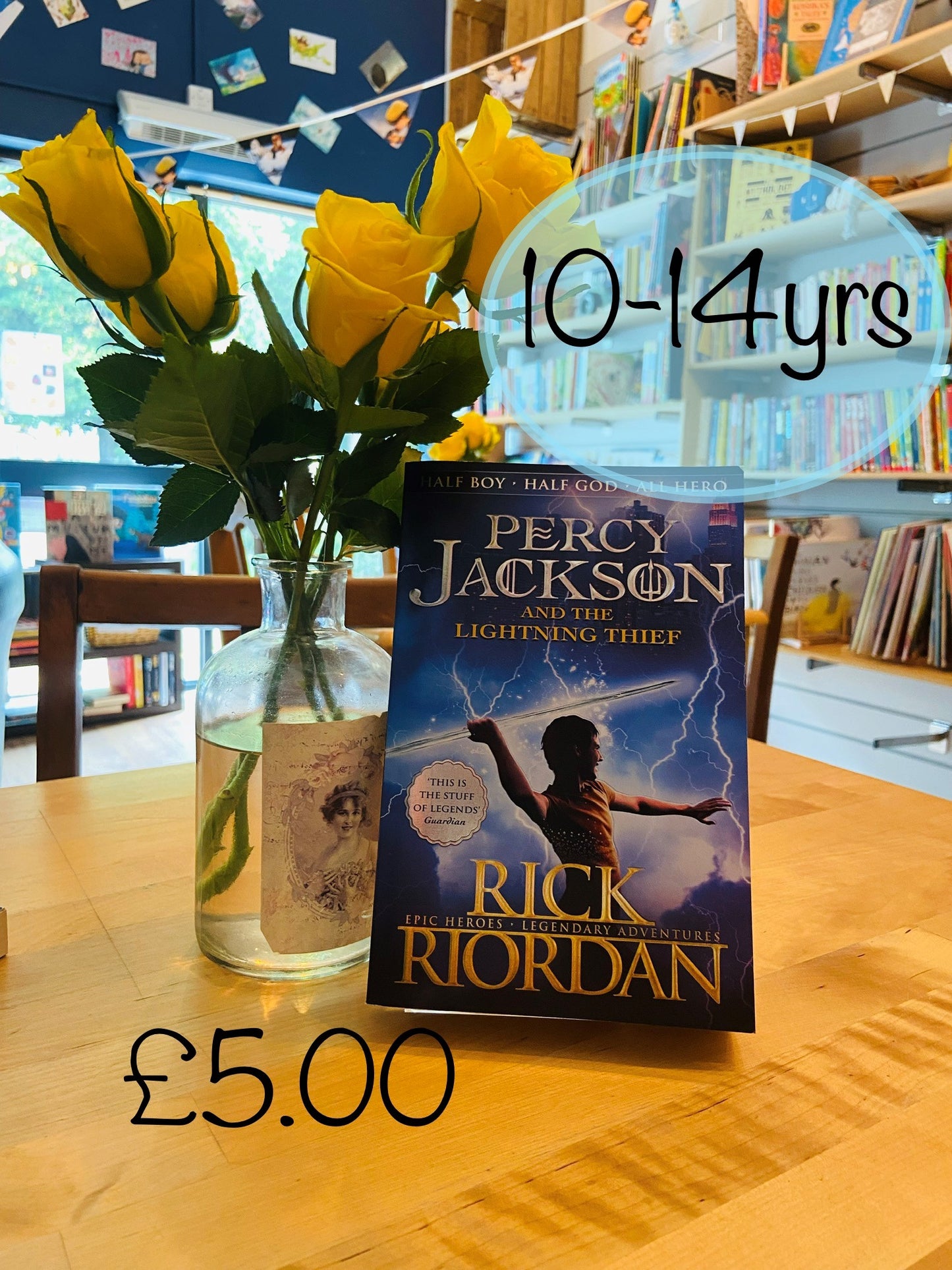 Percy Jackson and the Lightning Thief by Rick Riordan