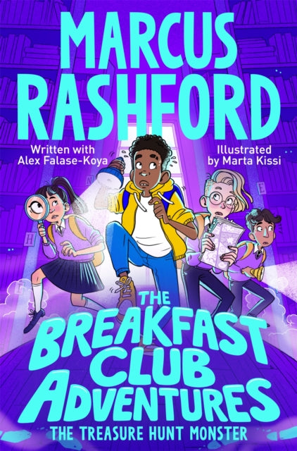 The Breakfast Club Adventures: The Treasure Hunt Monster by Marcus Rashford