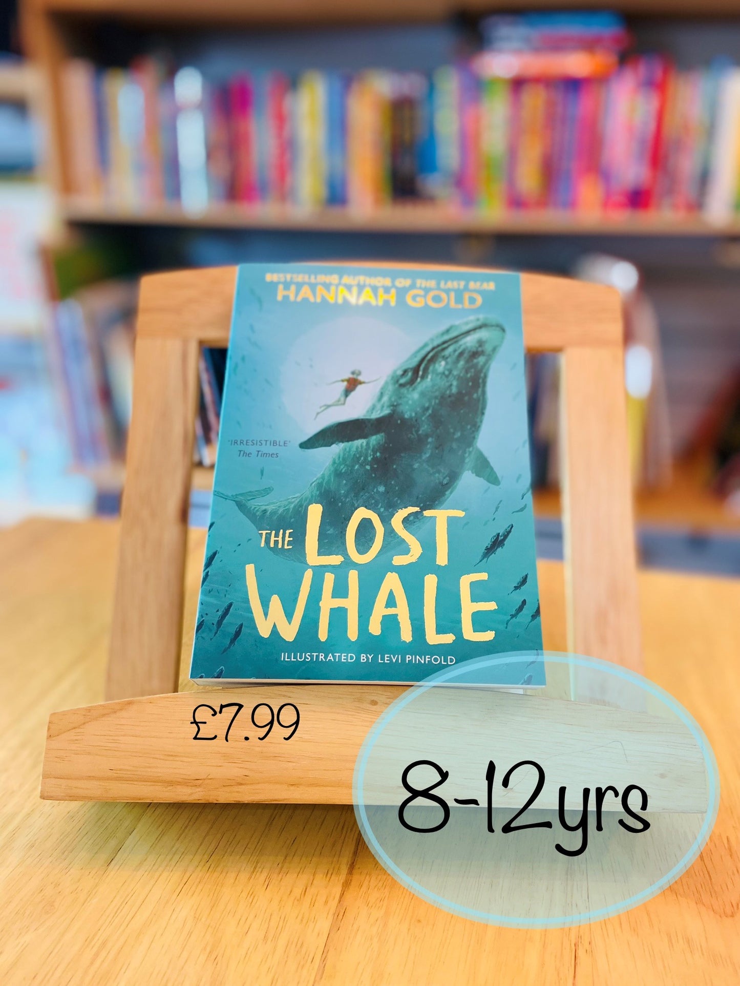 The Lost Whale by Hannah Gold & illustrated by Levi Pinfold