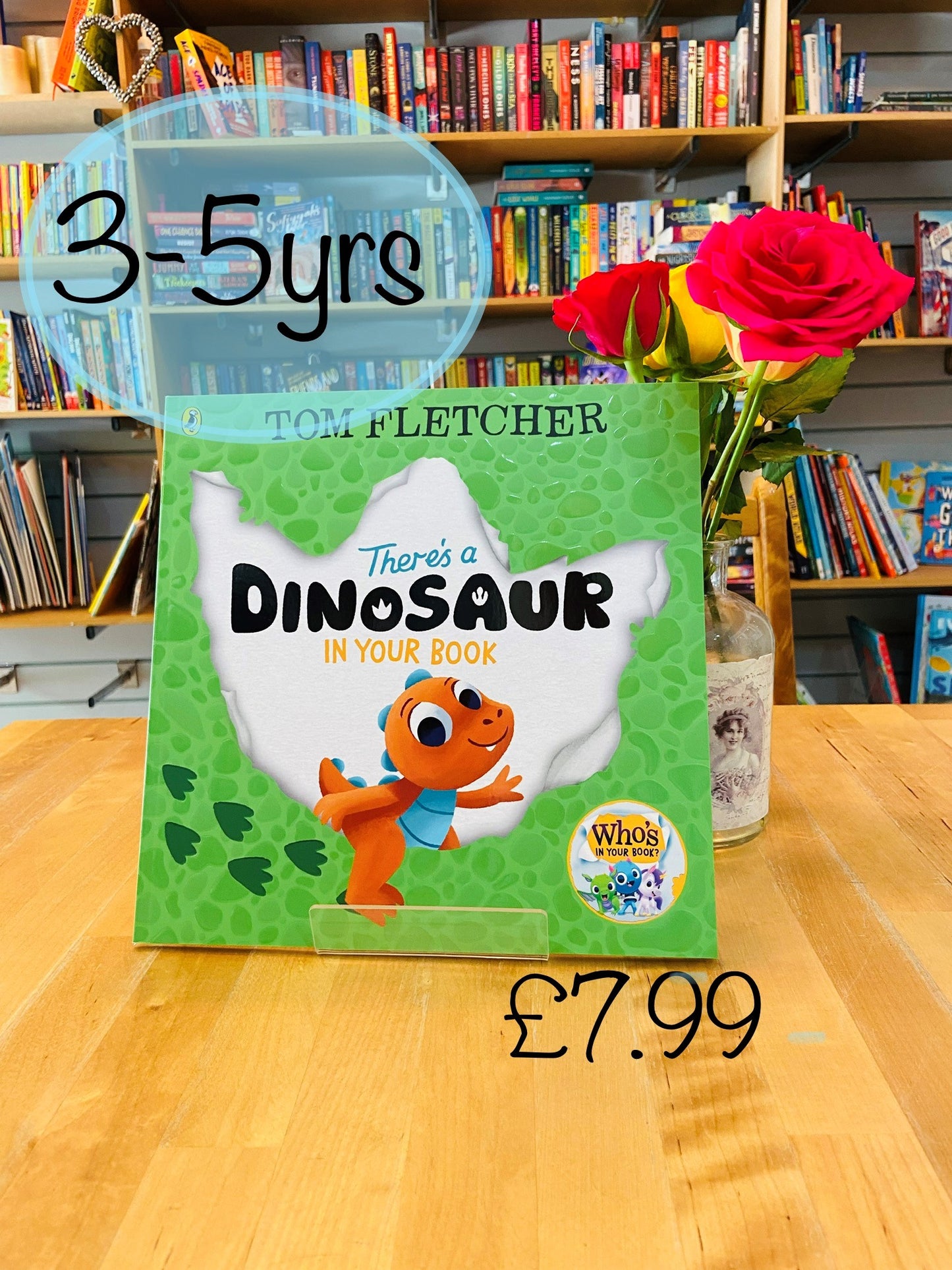 There's a Dinosaur in Your Book by Tom Fletcher